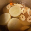 umeka☆'s cooksnap of when they made 大根とちくわのおでん風.