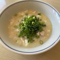 ピーナッツ子♪'s cooksnap of when they made 簡単・あったか♪鶏とかぶのたまご雑炊.