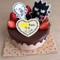 さくわら♪'s cooksnap of when they made バレンタイン★いちごチョコレートケーキ★.