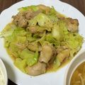 ‪‪♡なお‪‪♡'s cooksnap of when they made ☆痩せ☆ ガリバタキャベツチキン.