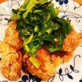 さんさい's cooksnap of when they made 鶏のから揚げ香菜（パクチー）ソース.