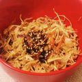 私市ビッキーズ津門巳's cooksnap of when they made “千切りキャベツ胡麻トンカツソース”.