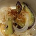 どあら。's cooksnap of when they made 簡単！レンジでナスと新玉ねぎのポン酢和え.