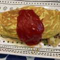 ぱぱぷぅ's cooksnap of when they made ひき肉と野菜の具沢山オムレツ☆.