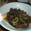 ちばと's cooksnap of when they made ゴーヤーと牛肉の炒め物.