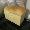 Aokokko♩'s cooksnap of when they made ★粉ミルクdeダブルソフト!?な食パン★.