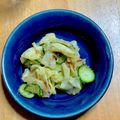 ピョンちゃん★'s cooksnap of when they made きゅうりの梅肉あえ♫.