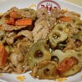 Ai☆tomo's cooksnap of when they made 蓮根と人参、豚バラの甘辛炒め♪.