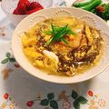 yesmama's cooksnap of when they made もずくのとろ～りおこげスープ.