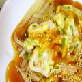 cocoko's cooksnap of when they made 蒸しもやしのカニ玉乗せ☆.
