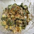 ぽてぽて☆☆'s cooksnap of when they made アボカドときゅうりのわさび醤油マヨ和え.