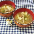 みかかめ's cooksnap of when they made ☆簡単☆我が家の具沢山みそ汁　記録用.