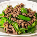 クック3JUGAV☆'s cooksnap of when they made 簡単☆ピーマンと牛肉の甘辛炒め.