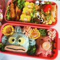 クックTZE4HM☆'s cooksnap of when they made ハンギョドンとさゆりちゃんおにぎり弁当！.