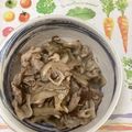 おはなすき's cooksnap of when they made 豚肉ごぼうきのこのしぐれ煮☆.