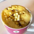 みっくみく24's cooksnap of when they made レンジ２分！米粉活用マグカップケーキ.
