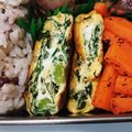 G_Yossan's cooksnap of when they made お弁当にピッタリ！小松菜の卵焼き.