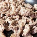 wageosage's cooksnap of when they made 簡単常備菜③塩ブタさん 豚コマ×塩こうじ.