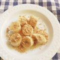 ﾁｲﾁｬﾝﾏﾏ's cooksnap of when they made こどものおやつに♪きなこバナナ.