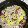 ☆SKRSK☆'s cooksnap of when they made さつまいもごはん！簡単　炊き込み.