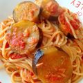 oninopantu's cooksnap of when they made 絶品☆シーチキンとナスのトマトパスタ.