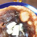 ♥おきるか♥'s cooksnap of when they made 卵なし！牛乳なし！ふわふわのホットケーキ.