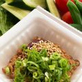 クックG1CG0C☆'s cooksnap of when they made パックのままで・ヤンニョム納豆.