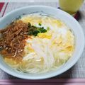 ぱふ's cooksnap of when they made なめ茸かきたまにゅうめん♪.