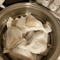 okura_k's cooksnap of when they made 中華ちまきの包み方。クックパーで可愛く！.