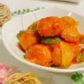 柚子♡⸝⸝⸝'s cooksnap of when they made 簡単揚げない酢豚風　お弁当に.
