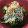 pukukoko's cooksnap of when they made ブロッコリーチーズ焼き☆.