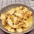 meemi☆'s cooksnap of when they made 下味冷凍 むね肉のマヨポン炒め.