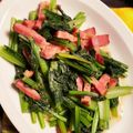 トモ２'s cooksnap of when they made お弁当にも☆小松菜のベーコン炒め.
