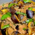 やよい・M's cooksnap of when they made ジューシー豚ひき肉のなすとピーマン炒め.