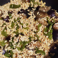にぼしやきそば's cooksnap of when they made 茄子とピーマンの和風鶏そぼろあんかけ.