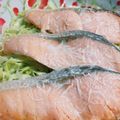 みっくママ's cooksnap of when they made 春キャベツと塩鮭のレンジ蒸し.