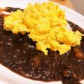 ぽぽちゃんmama's cooksnap of when they made 洋食屋さんのビーフオムシチュー.