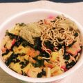 私市ビッキーズ津門巳's cooksnap of when they made “カップ 天ぷらそば乾燥野菜入り”.