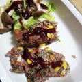 ひろ☆はる❇︎ママ's cooksnap of when they made レンジで８分★簡単ミートローフ！.