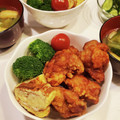 ゆいmaru3's cooksnap of when they made 漬け置きなし✨衣ぷっくり鶏の唐揚げ.