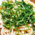 しゅがーぐらいだー's cooksnap of when they made 【楽めし】紫蘇明太うどん.