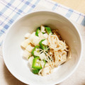 ふちぽん☆'s cooksnap of when they made 長芋短冊｡えのきとおくらの出汁和え♪.