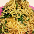 うっかりセサミ's cooksnap of when they made 超簡単！大磯屋じゃこと水菜のゆかり焼そば.