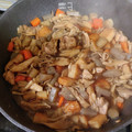 えみりんたん's cooksnap of when they made ごぼうと鶏肉たっぷり♡五目中華炒め煮.