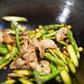 かすてら１２'s cooksnap of when they made アスパラと豚肉の炒め物.