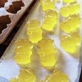 喜八＆Hacchi's cooksnap of when they made 一番簡単材料２つ！デコにも♪はちみつグミ.
