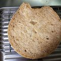 みみ母's cooksnap of when they made 捏ねない食パン.