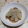 くネコまろす's cooksnap of when they made レンジで！新玉ねぎと豚肉のぽん酢かけ　　.