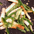 クックS5N2AF☆'s cooksnap of when they made 簡単！！ピーマンとちくわの炒め物.