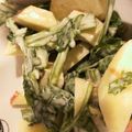 クックS5N2AF☆'s cooksnap of when they made 簡単！春菊とりんごのごまドレサラダ.